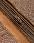 Everyday Organized Leather Travelers Notebook - Heritage Croc