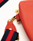 Ruby Leather Shoulder Bag