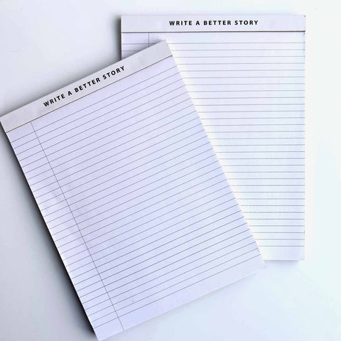 Planner Perfect Write a Better Story Lined Notepad 8.5"x11" (Set of 3)