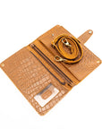 Everyday Traveler's Notebook Leather Wallet - Heritage Croc