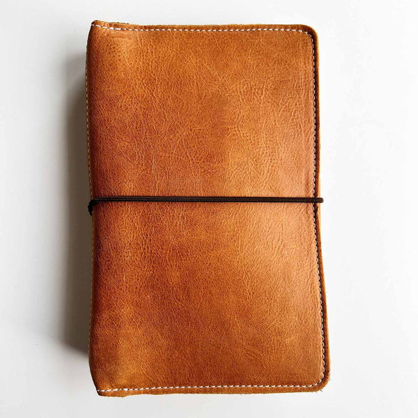 The Adele Everyday Organized Leather Traveler's Notebook – Designs