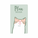Kitty Shenanigans in Green 12 Month Planner