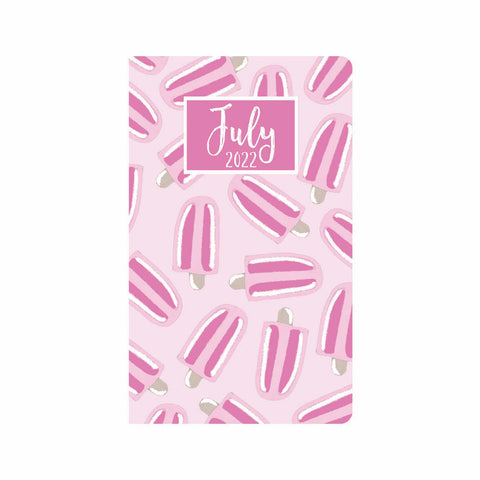 Pink Popsicle Monthly Planner