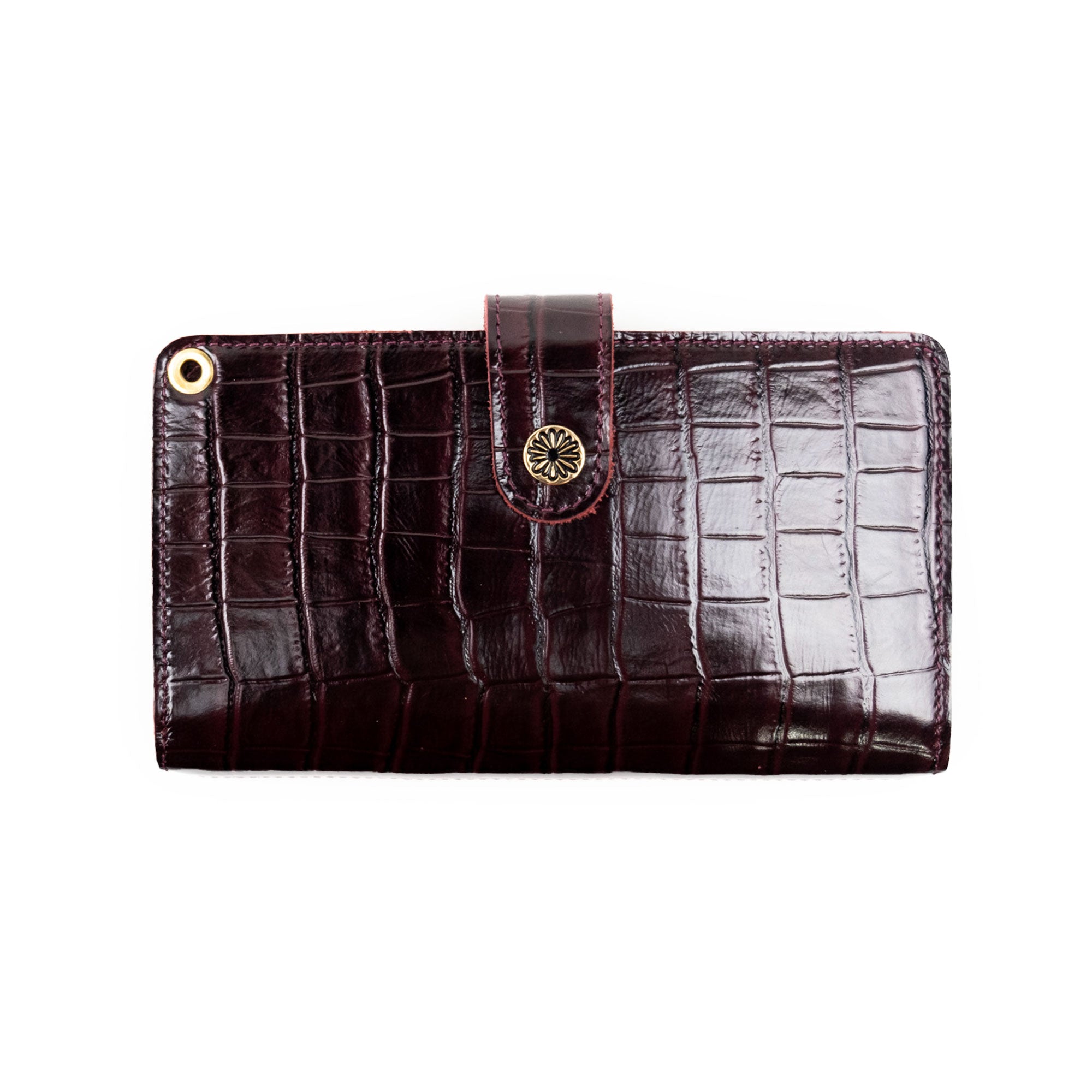 Everyday Traveler's Notebook Leather Wallet - Croc Edit