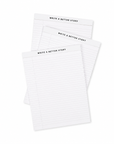 Write a Better Story Lined Notepad