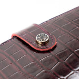 The Bordeaux Everyday Traveler's Notebook Leather Wallet