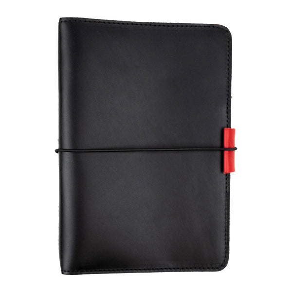 The Black Label Out and Organized Leather Traveler's Notebook