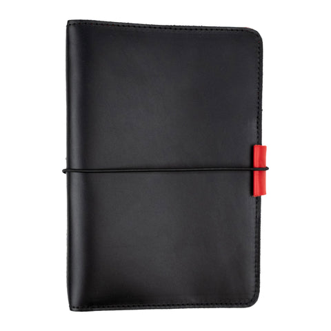 The Black Label Out and Organized Leather Traveler's Notebook
