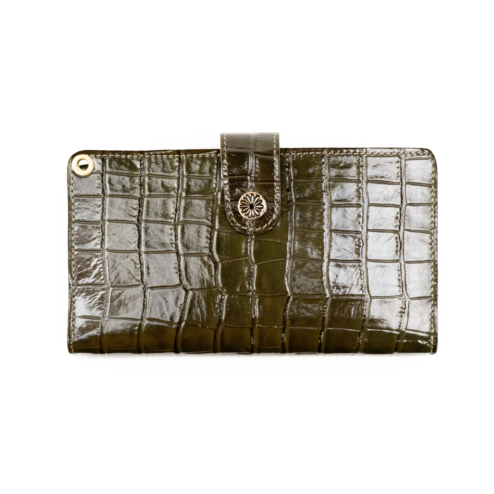 Everyday Traveler's Notebook Leather Wallet - Croc Edit
