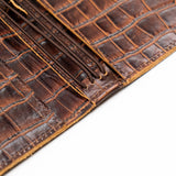 The Espresso Everyday Organized Leather Traveler's Notebook