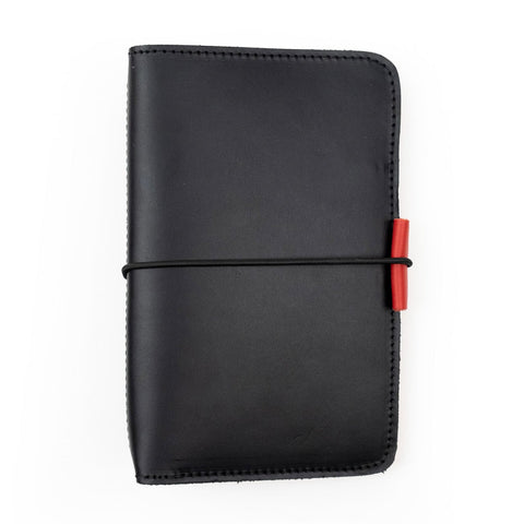 The Black Label Out and Organized Leather Traveler's Notebook