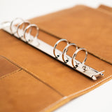 The Adele A5 6-Ring Leather Binder