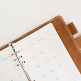 The Adele A5 6-Ring Leather Binder