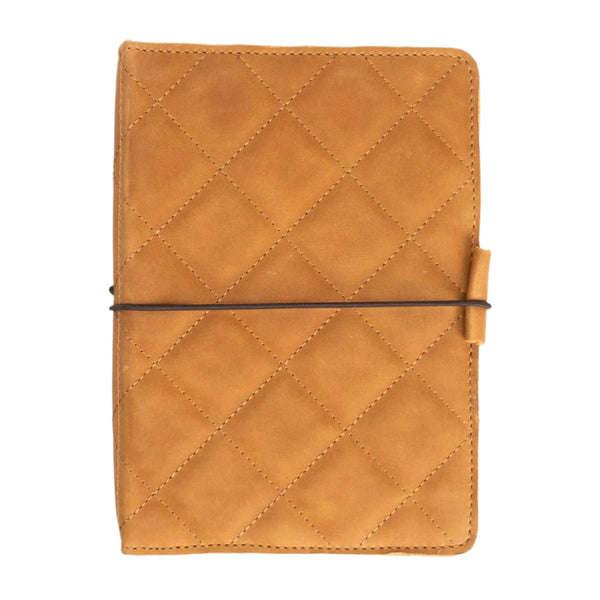 Everyday Organized Leather Travelers Notebook - Heritage Quilted