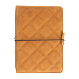 The Adelle Quilted Leather Traveler’s Notebook