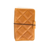 The Adelle Quilted Leather Traveler’s Notebook