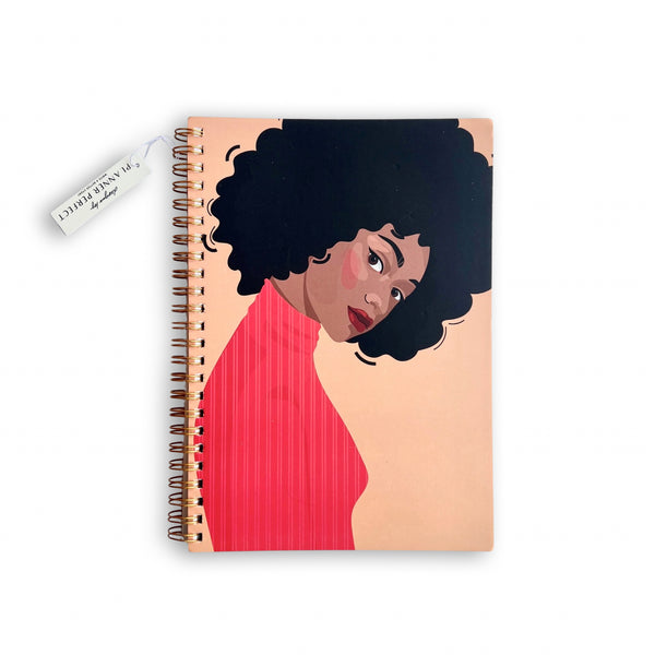 She Overcame - A5 Spiral Notebook