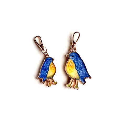 Betty Bluebird Charm