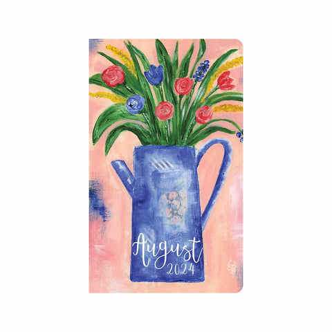 Blue Pitcher Monthly Planner