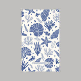 Blue Seashell 12 Month Planner