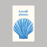 Blue Seashell 6 Month Agenda