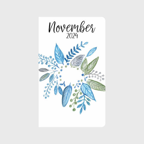 Blue Wreath Planner