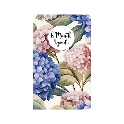 Blue Hydrangea 6 Month Agenda