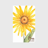 Bright Day Sunflower 12 month Planner
