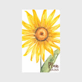 Bright Day Sunflower 12 month Planner