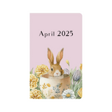 Bunny In Teacup Monthly Planner