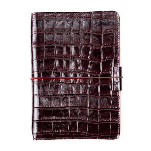 The Bordeaux Everyday Organized Leather Traveler's Notebook