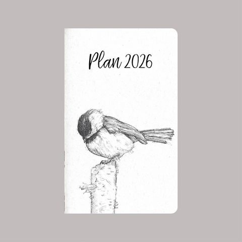 Chickadee 12 Month Planner