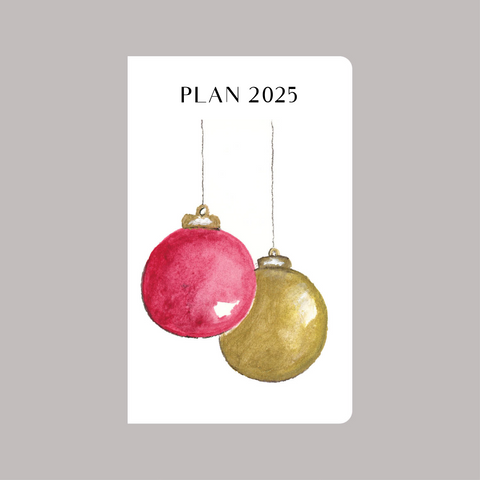 Christmas Ornaments 12 Month Planner