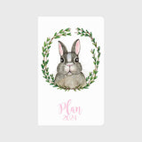 Cute As a Hare 12 Month Planner