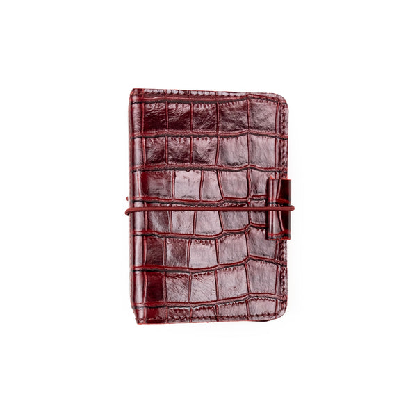 The Cabernet Errand Runner Leather Traveler's Notebook
