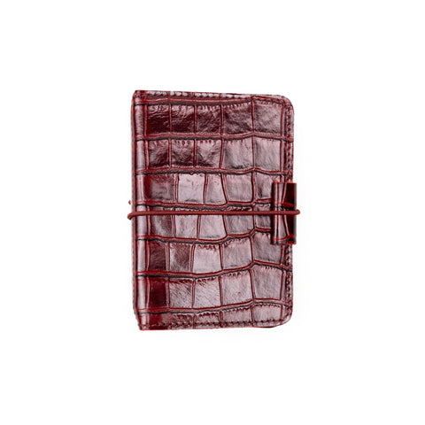 The Cabernet Errand Runner Leather Traveler's Notebook
