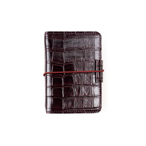 The Bordeaux Errand Runner Leather Traveler's Notebook