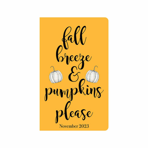 Fall Breeze Monthly Planner