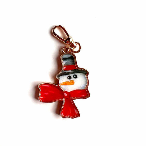 Frosty Snowman Charm