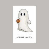 Ghost With Pumpkin 6 Month Agenda