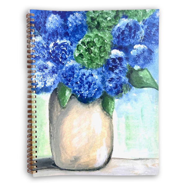 Endless Summer Hydrangea - Spiral Notebook