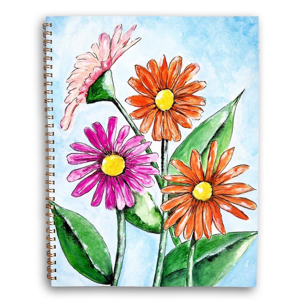 Summer Bloom - A5 Spiral Notebook