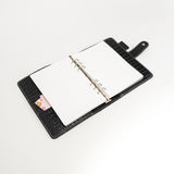 The Isabella A5 6-Ring Leather Binder