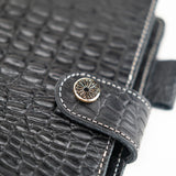 The Isabella A5 6-Ring Leather Binder