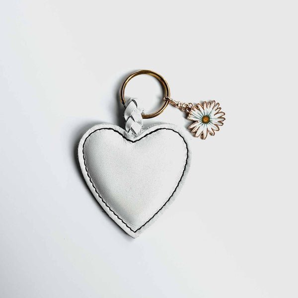 The Jacqueline Heart Keychain