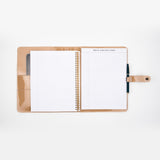 The Mind Map Folio in Jennifer.  Includes the Planner Perfect Daisy Spiral Notebook + Notepad.
