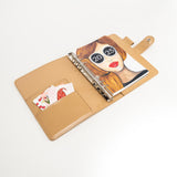 The Jennifer A5 6-Ring Leather Binder