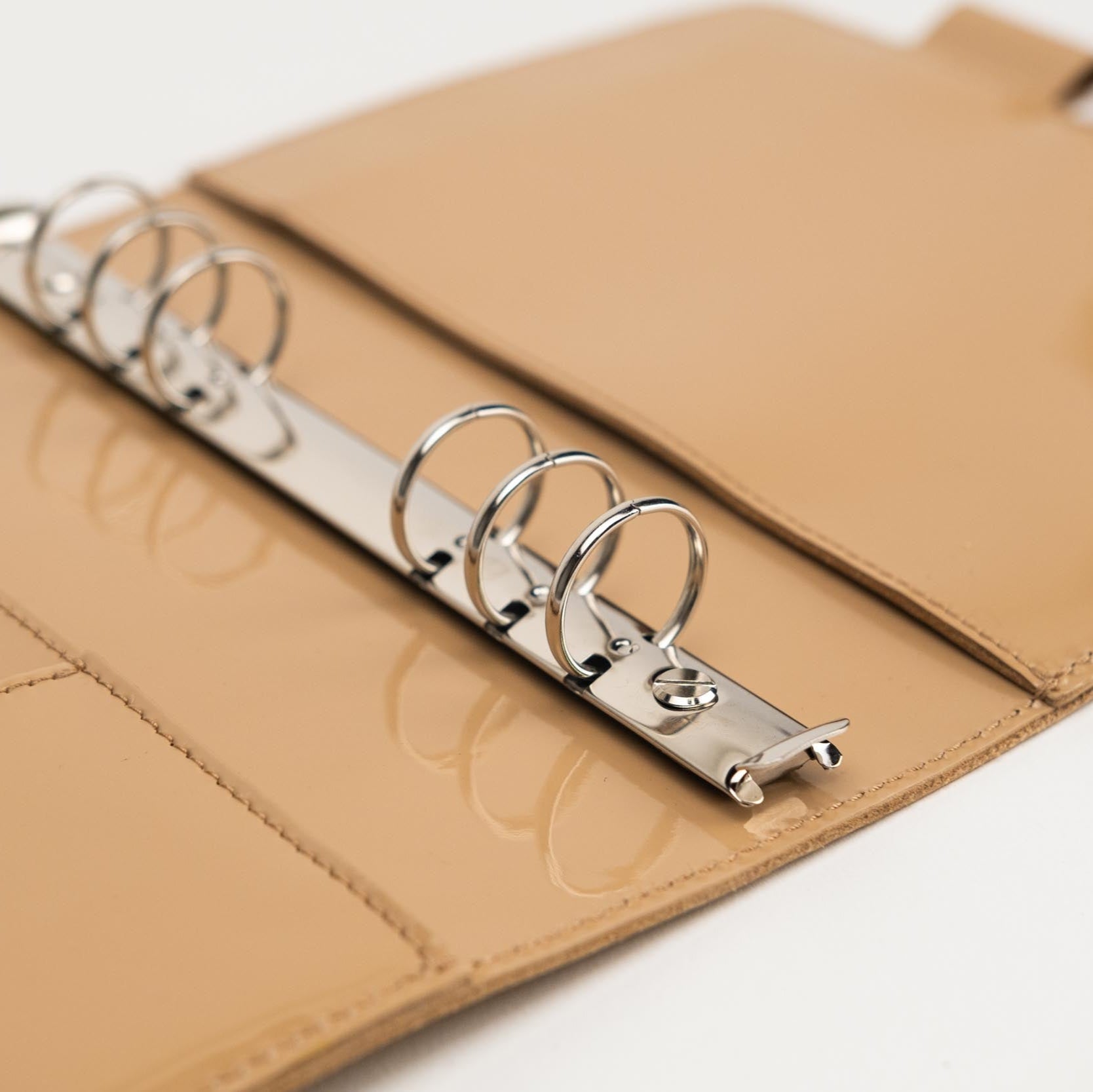 A5 6-Ring Leather Binder
