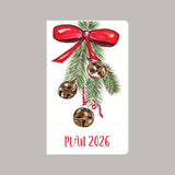 Jingle Bells Christmas 12 Month Planner