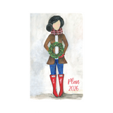 Lady of Christmas 12 Month Planner